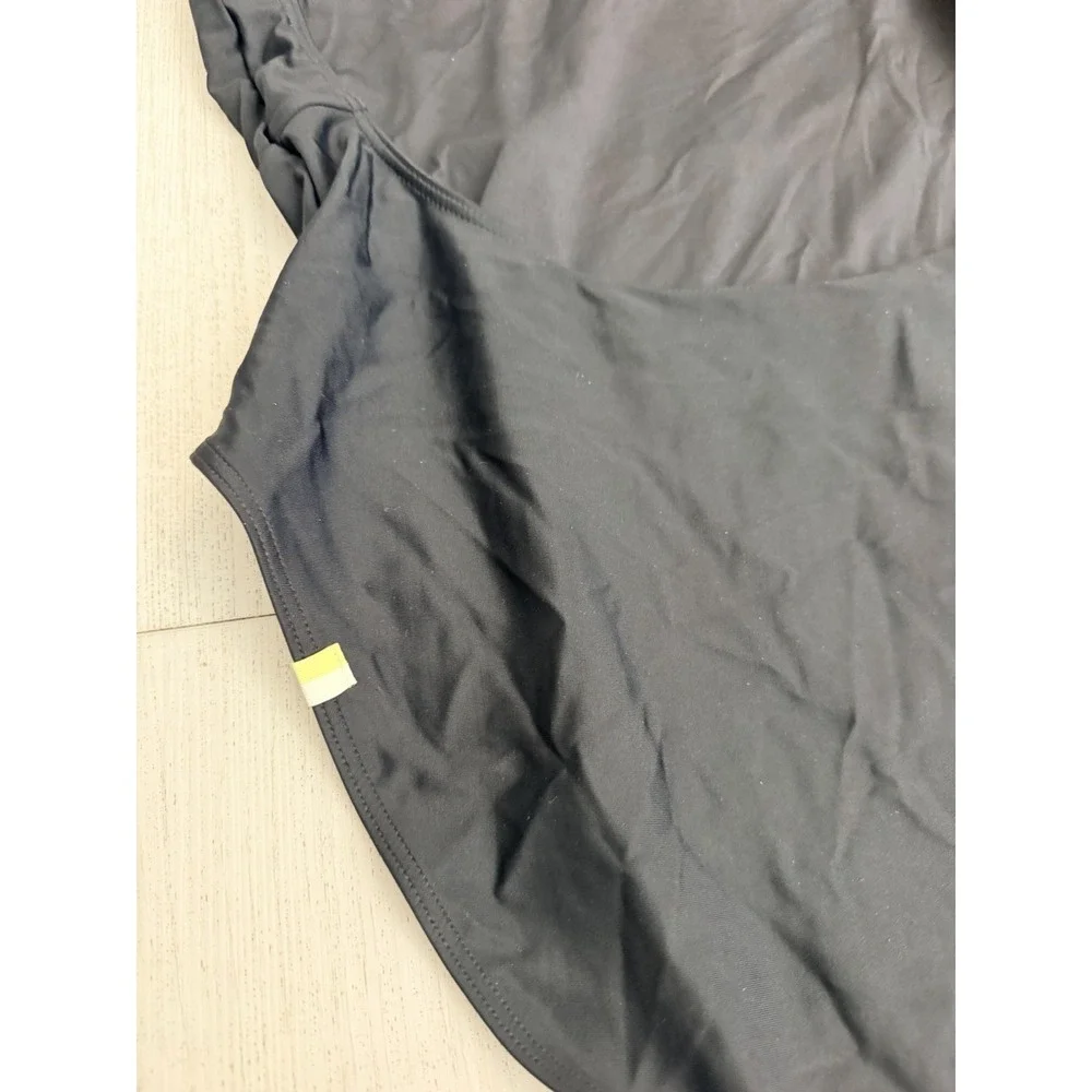 NWT‎ Summersalt Wave Open Back Swimsuit Sz 8 Black
